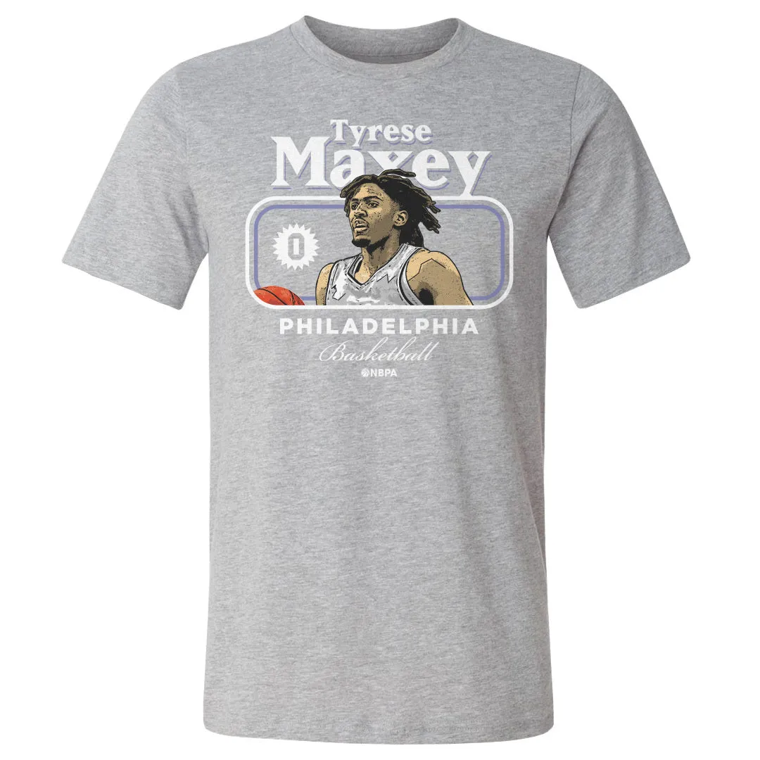 Tyrese Maxey Philadelphia Cover WHT sold by 500 Level product image thumbnail 2