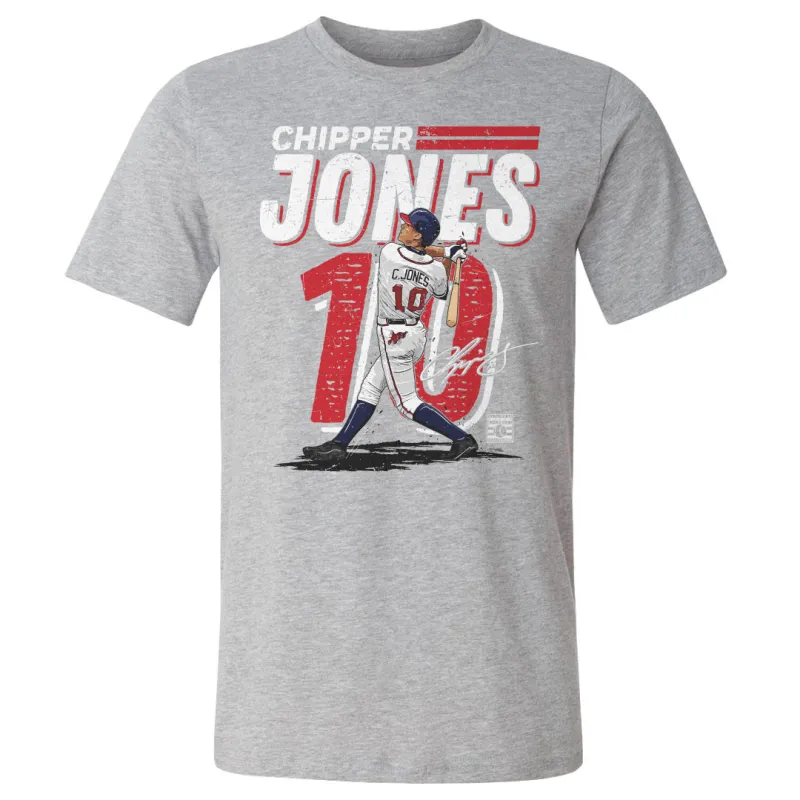 Chipper Jones Atlanta Dash WHT sold by 500 Level