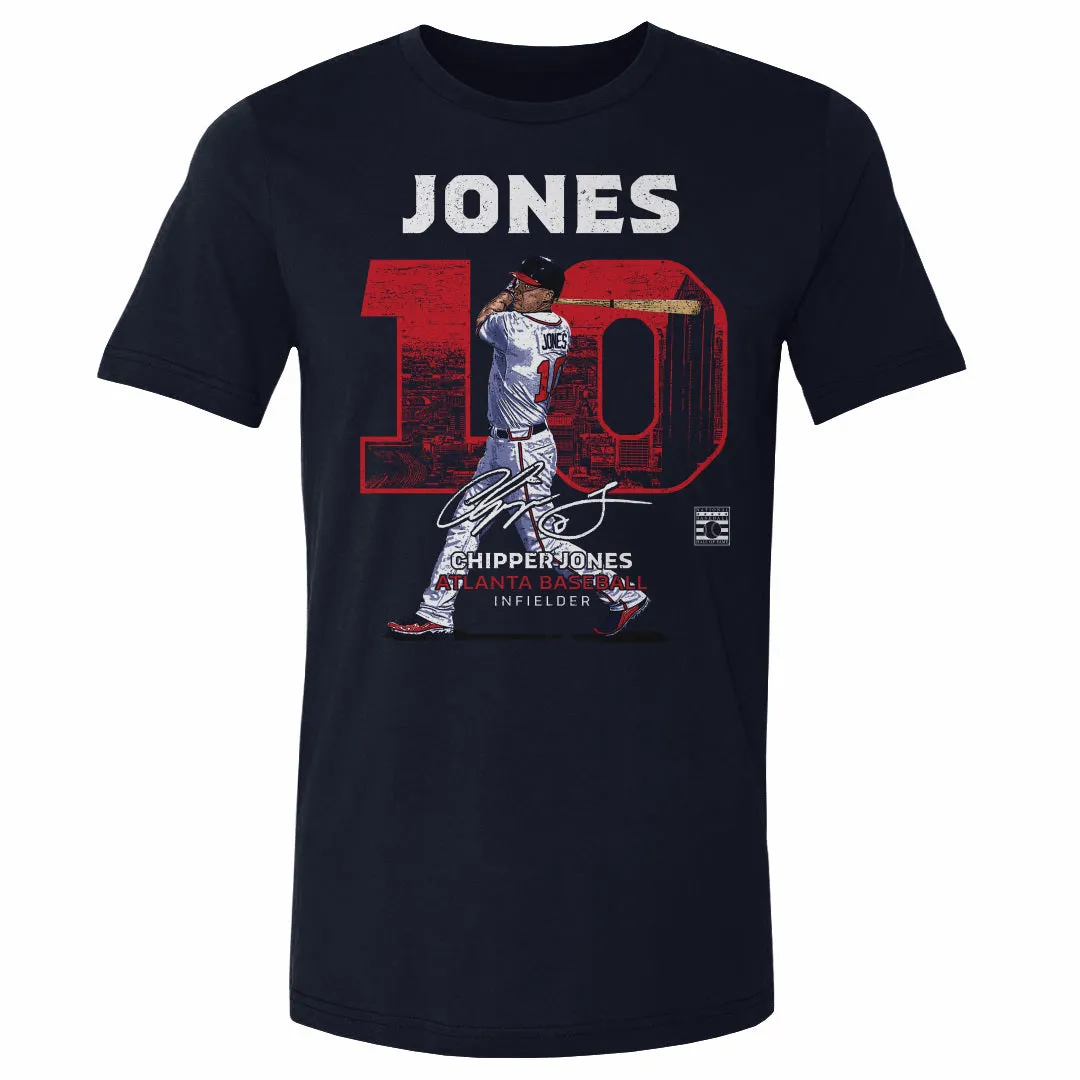 Chipper Jones Atlanta Throwback WHT sold by 500 Level product image thumbnail 2