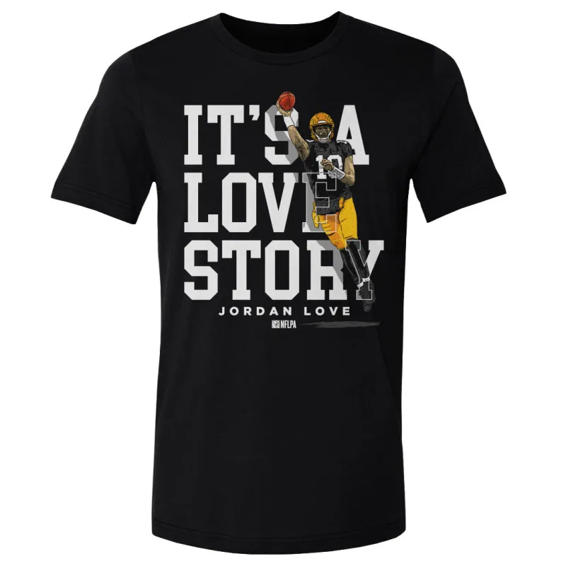 Jordan Love Green Bay Love Story WHT sold by 500 Level