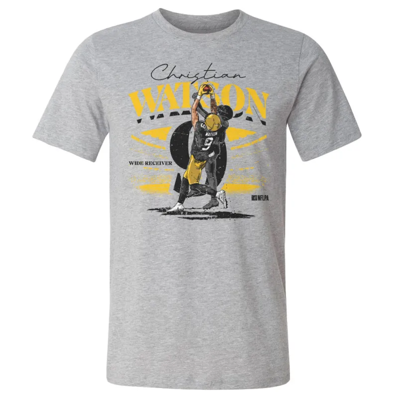 Christian Watson Green Bay Catch WHT sold by 500 Level