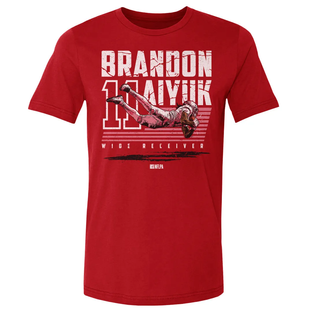 Brandon Aiyuk San Francisco Catch WHT sold by 500 Level product image thumbnail 2