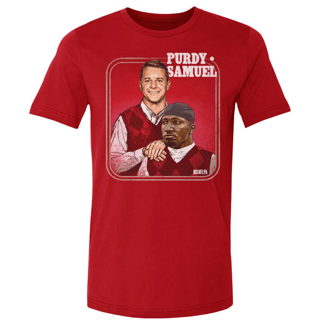 Brock Purdy & Deebo Samuel San Francisco Step Brothers WHT sold by 500 Level product image thumbnail 2