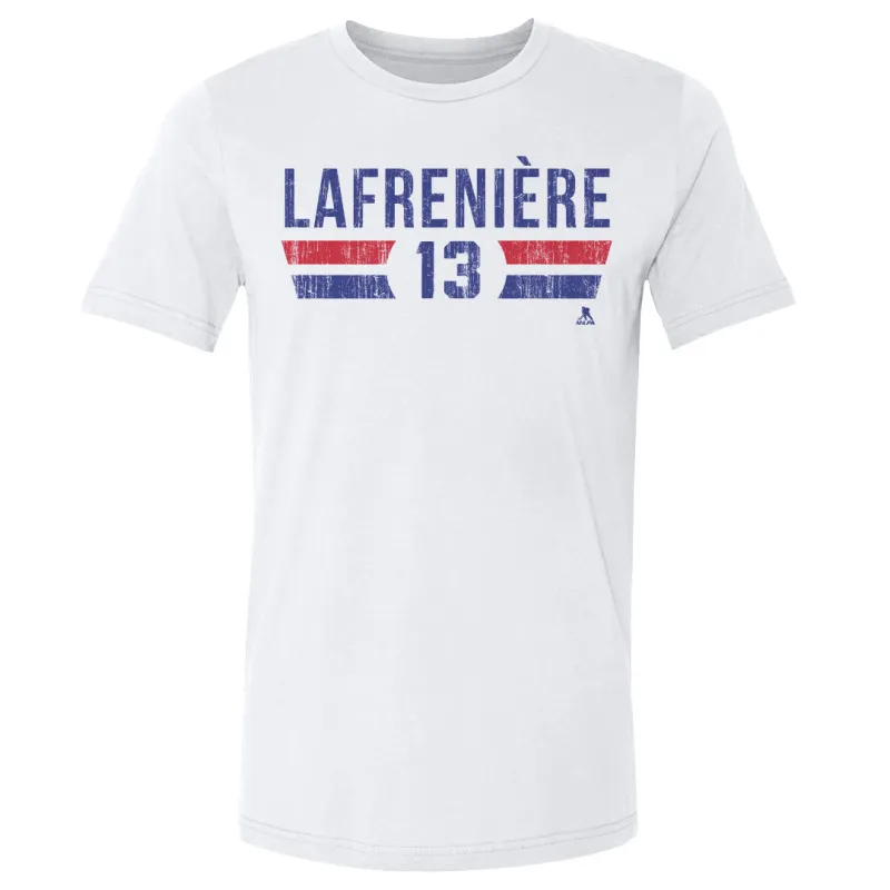 Alexis Lafreniere New York R Font sold by 500 Level