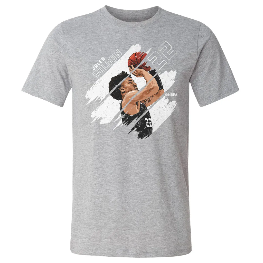 Jalen Wilson Brooklyn Stripes WHT sold by 500 Level product image thumbnail 2