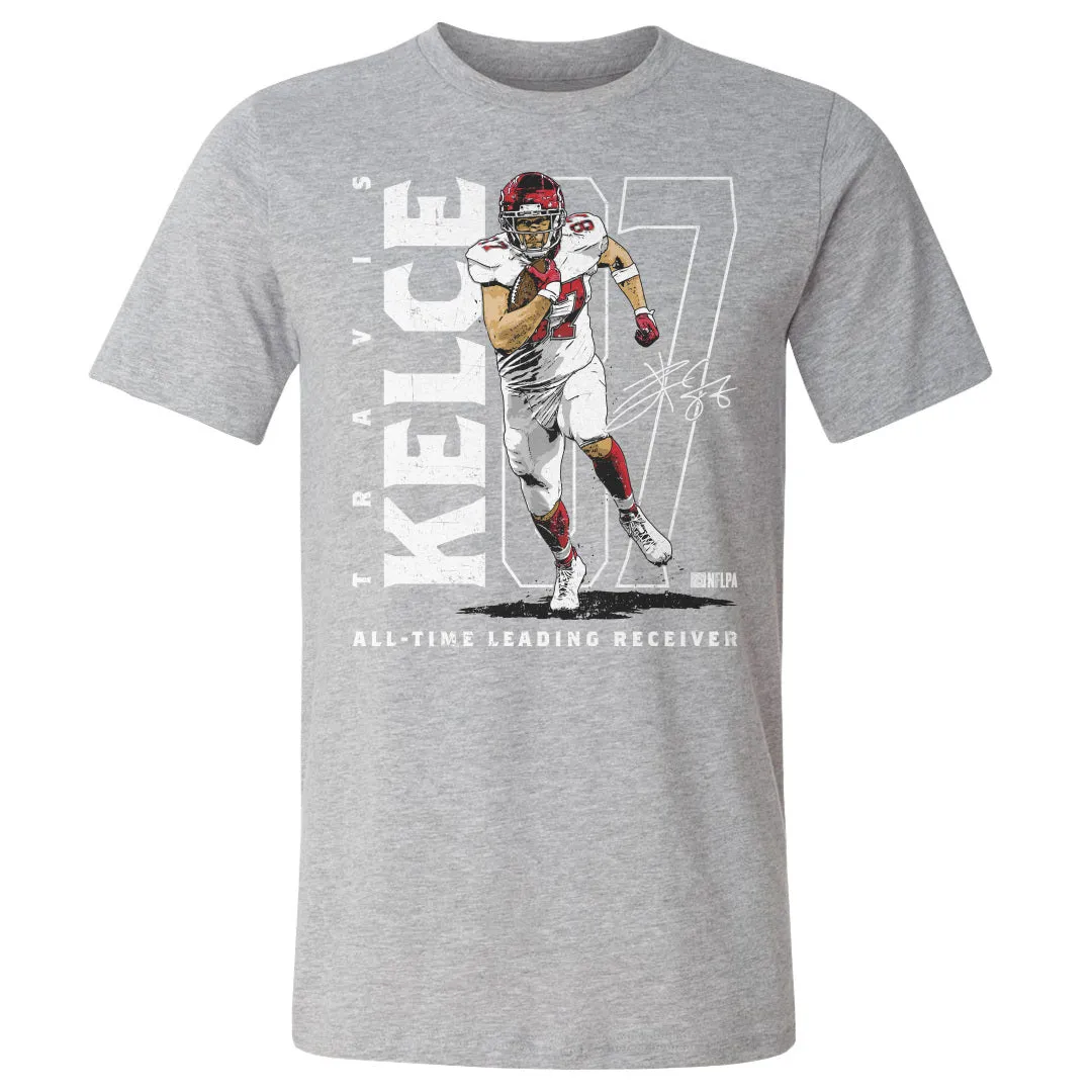 Travis Kelce Kansas City All Time Leading Receiver WHT sold by 500 Level product image thumbnail 2