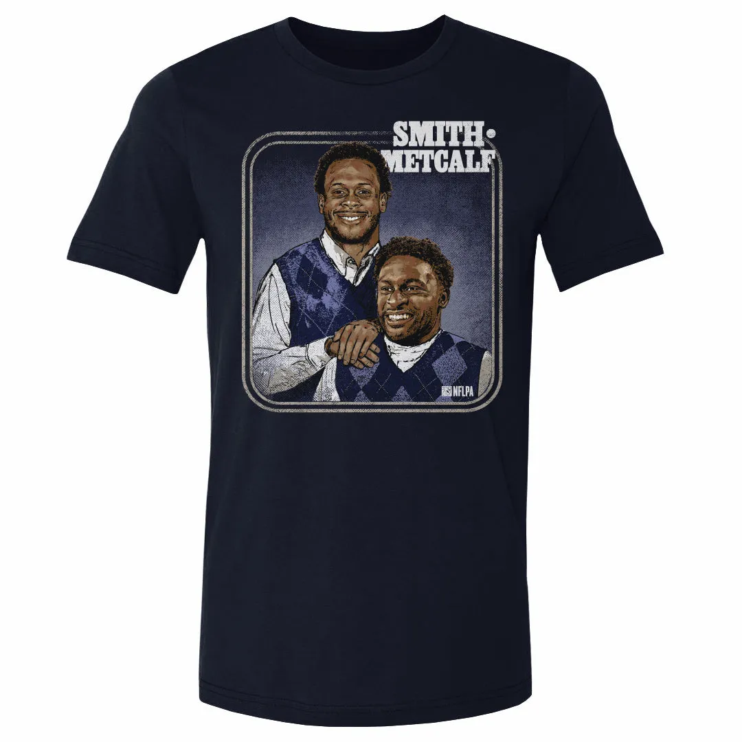 Geno Smith & D.K. Metcalf Seattle Step Brothers WHT sold by 500 Level