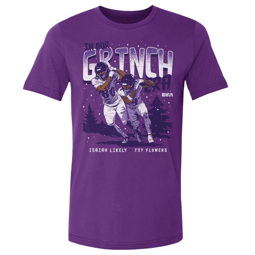 Zay Flowers Baltimore In Our Grinch Era WHT sold by 500 Level product image thumbnail 2