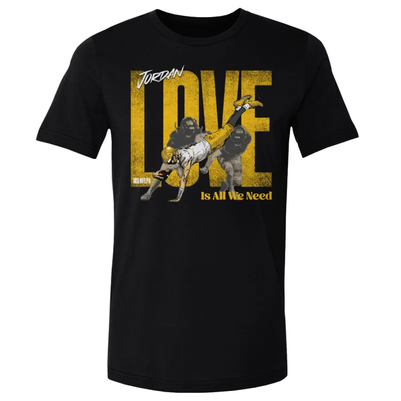 Jordan Love Green Bay Love Is All We Need WHT sold by 500 Level