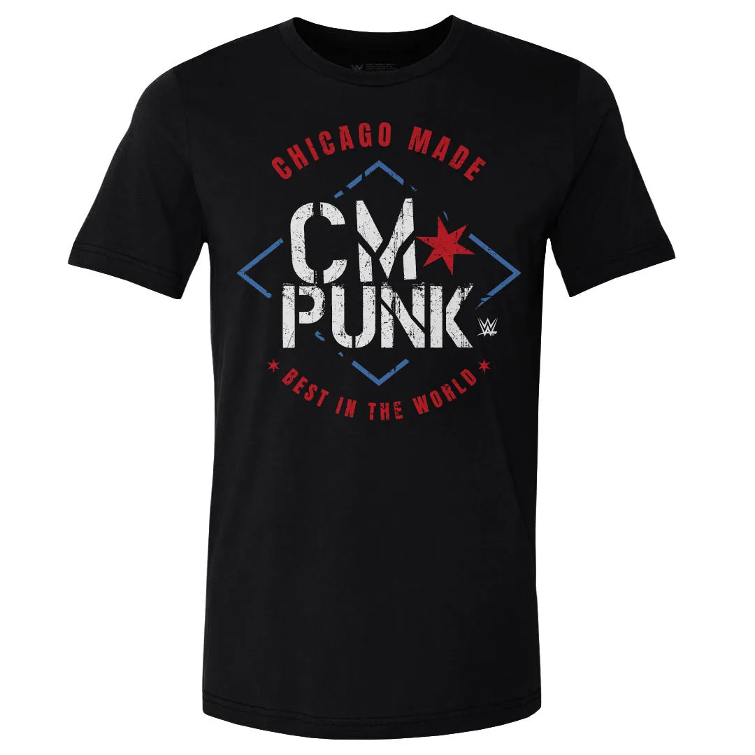 CM Punk Chicago Made WHT sold by 500 Level