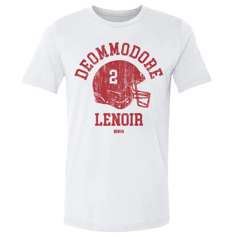 Deommodore Lenoir San Francisco Helmet Font sold by 500 Level
