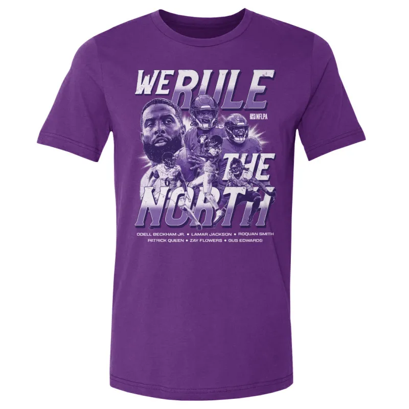 Lamar Jackson Baltimore We Rule The North WHT sold by 500 Level