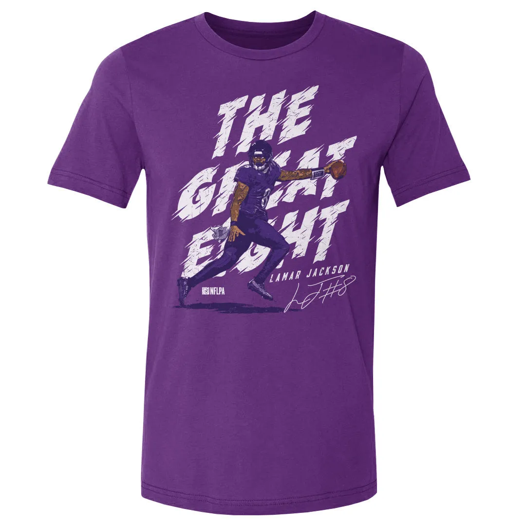 Lamar Jackson Baltimore The Great Eight WHT sold by 500 Level product image thumbnail 2