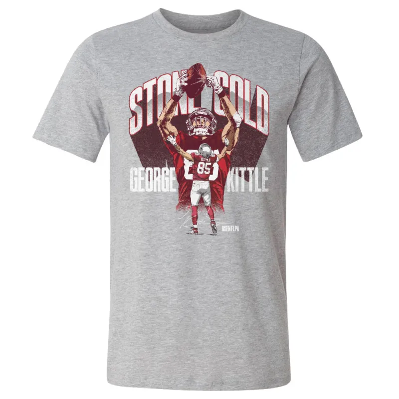 George Kittle San Francisco Stone Cold WHT sold by 500 Level