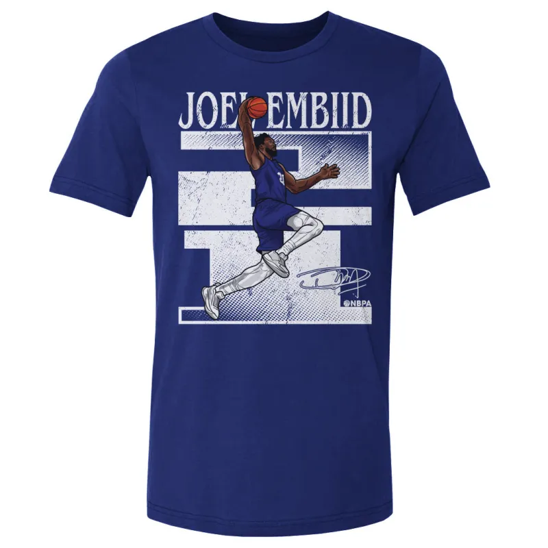 Joel Embiid Philadelphia Number WHT sold by 500 Level