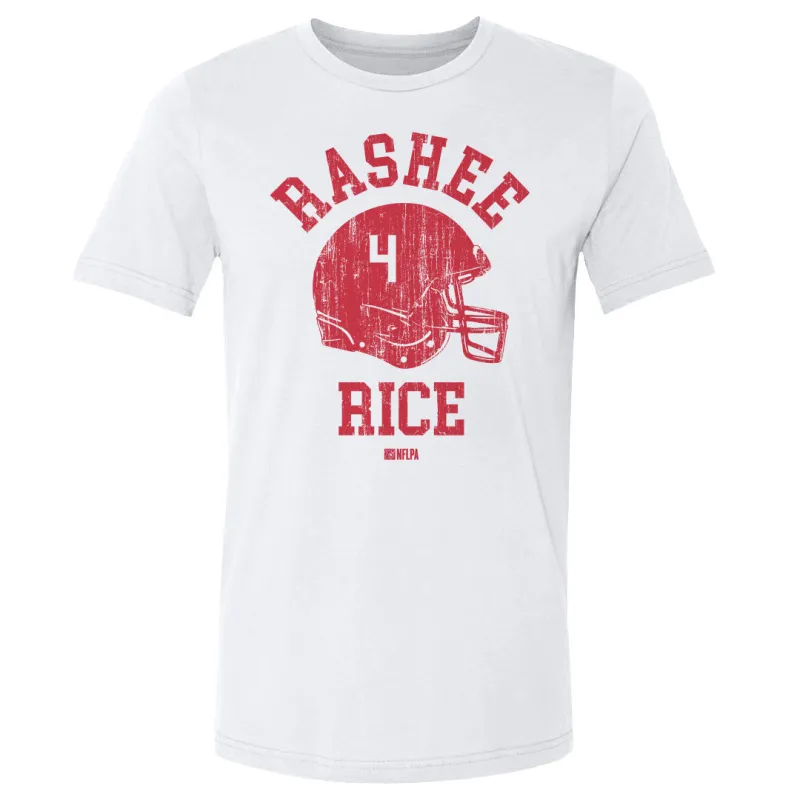 Rashee Rice Kansas City Helmet Font sold by 500 Level