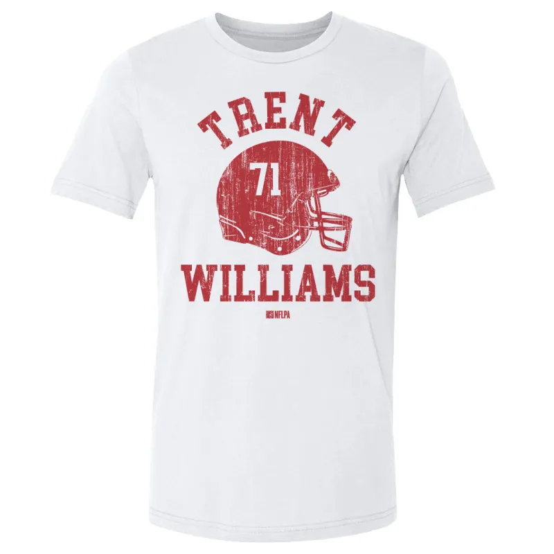 Trent Williams San Francisco Helmet Font made by 500 Level