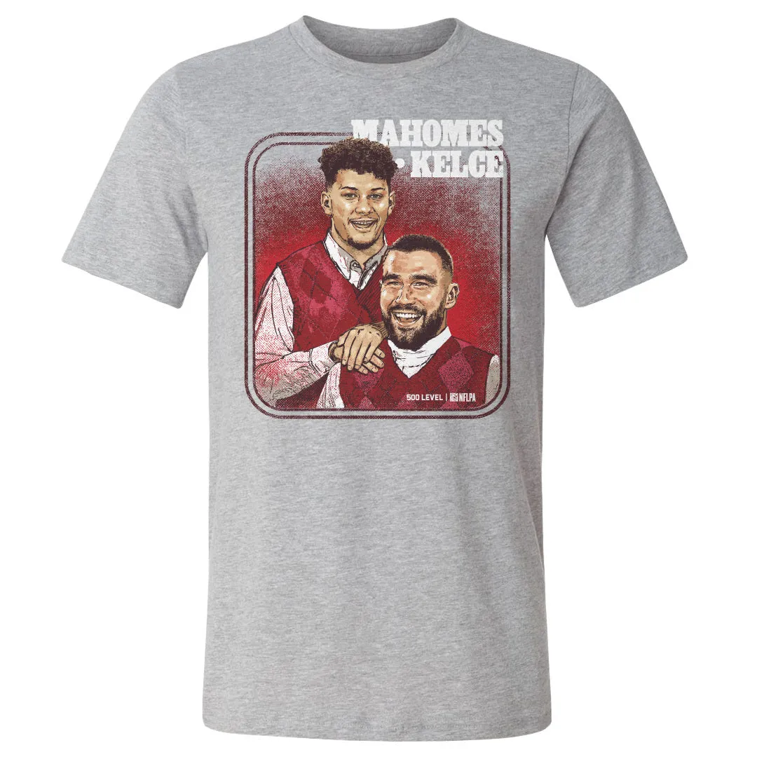 Patrick Mahomes & Travis Kelce Kansas City Step Brothers WHT sold by 500 Level product image thumbnail 2