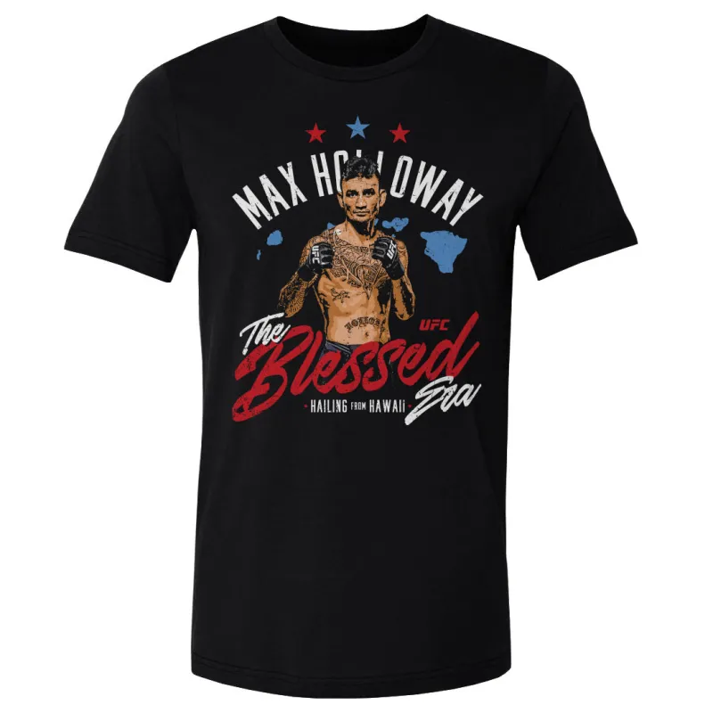 Max Holloway The Blessed Hawaii WHT sold by 500 Level
