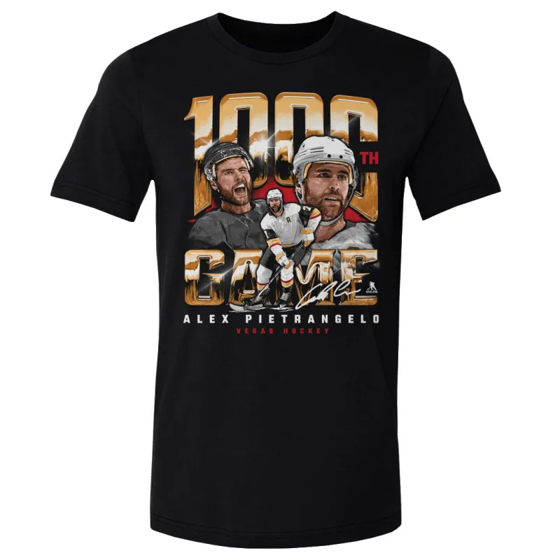 Alex Pietrangelo Vegas 1000th Game WHT sold by 500 Level