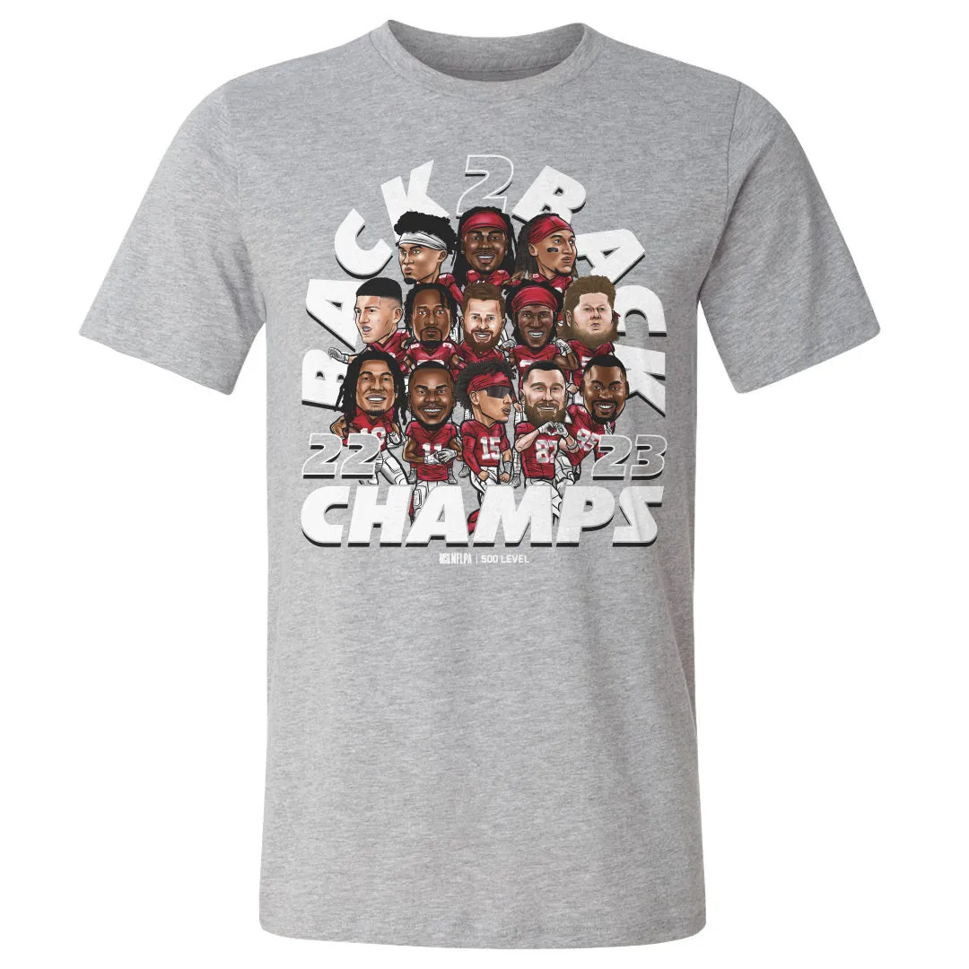 Kansas City Football 2023 Champs WHT sold by 500 Level product image thumbnail 2