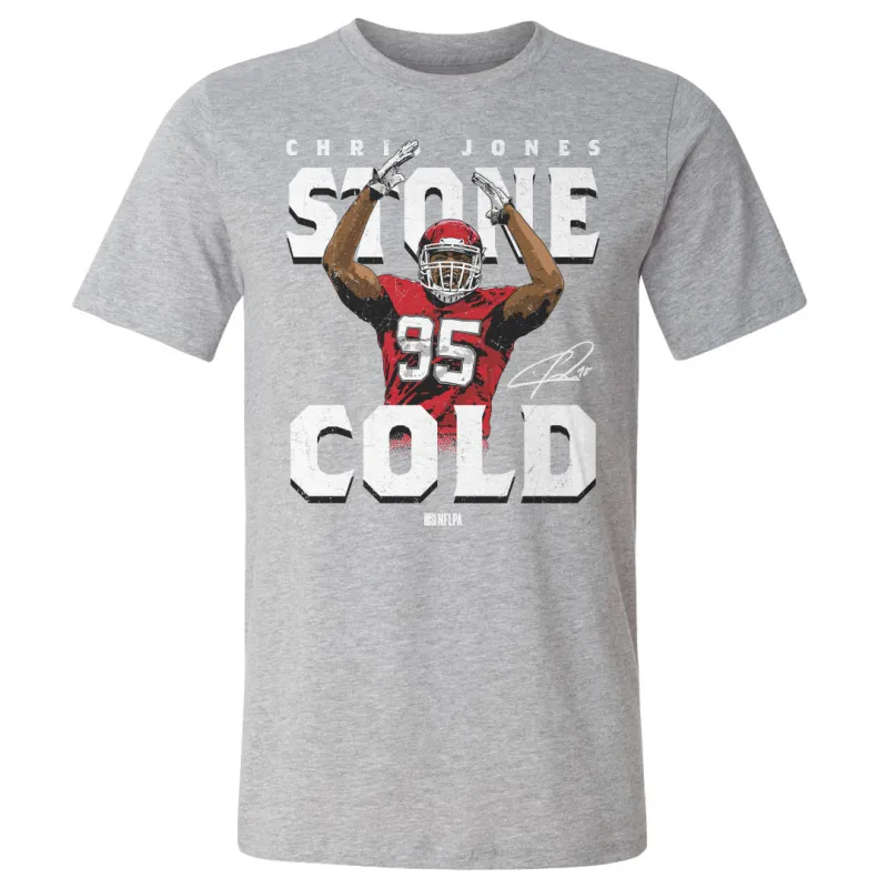 Chris Jones Kansas City Stone Cold WHT sold by 500 Level
