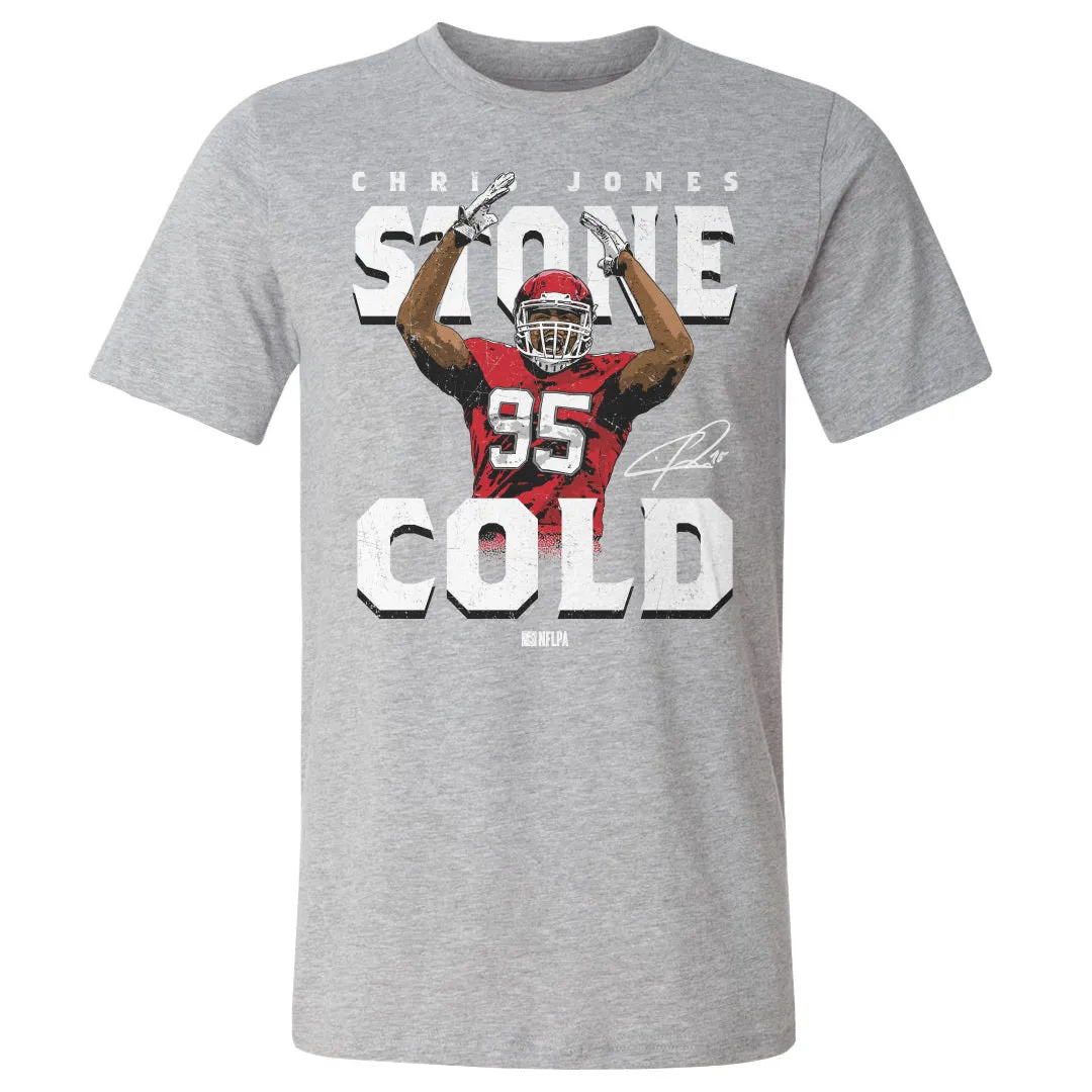 Chris Jones Kansas City Stone Cold WHT sold by 500 Level