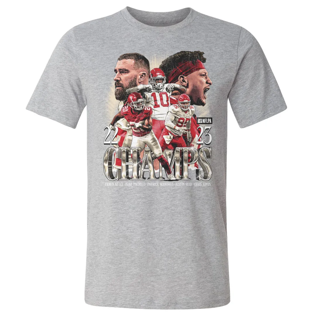 Kansas City Football 2023 Champs Vintage WHT sold by 500 Level