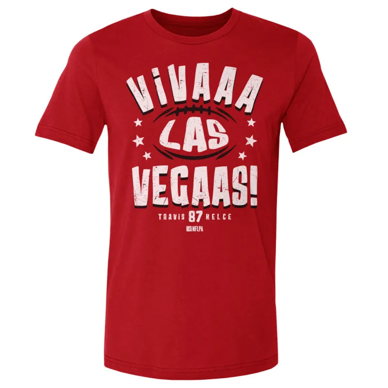 Travis Kelce Kansas City Viva Las Vegas WHT sold by 500 Level