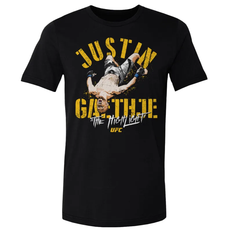 Justin Gaethje Backflip WHT sold by 500 Level