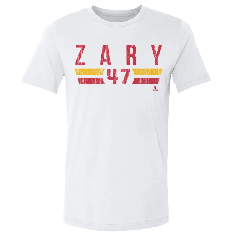 Connor Zary Calgary Font sold by 500 Level