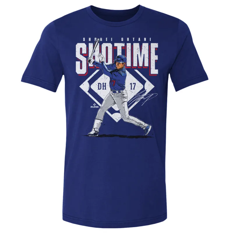 Shohei Ohtani Los Angeles D Diamond Base WHT sold by 500 Level