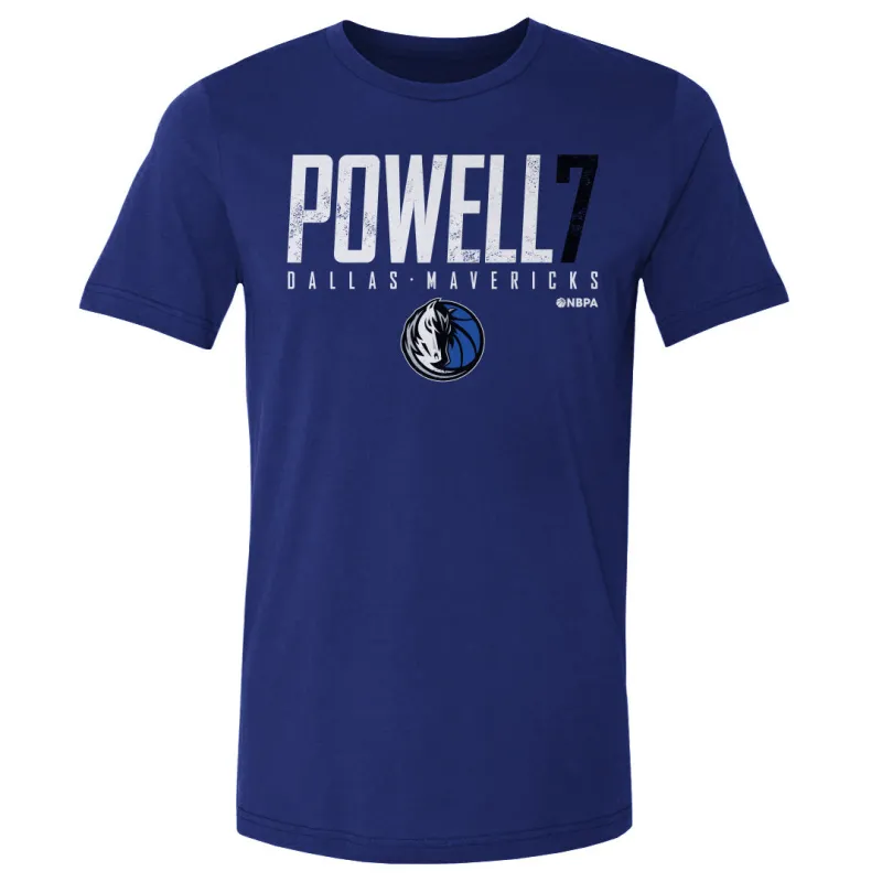 Dwight Powell Dallas Mavericks Elite WHT sold by 500 Level