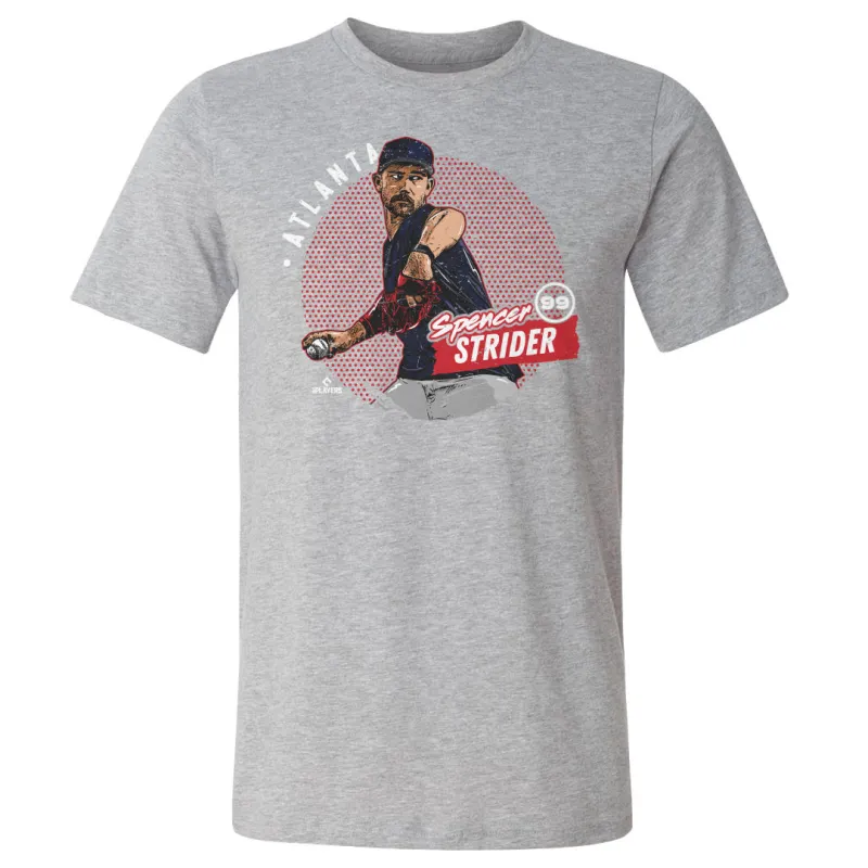 Spencer Strider Atlanta Dots WHT sold by 500 Level