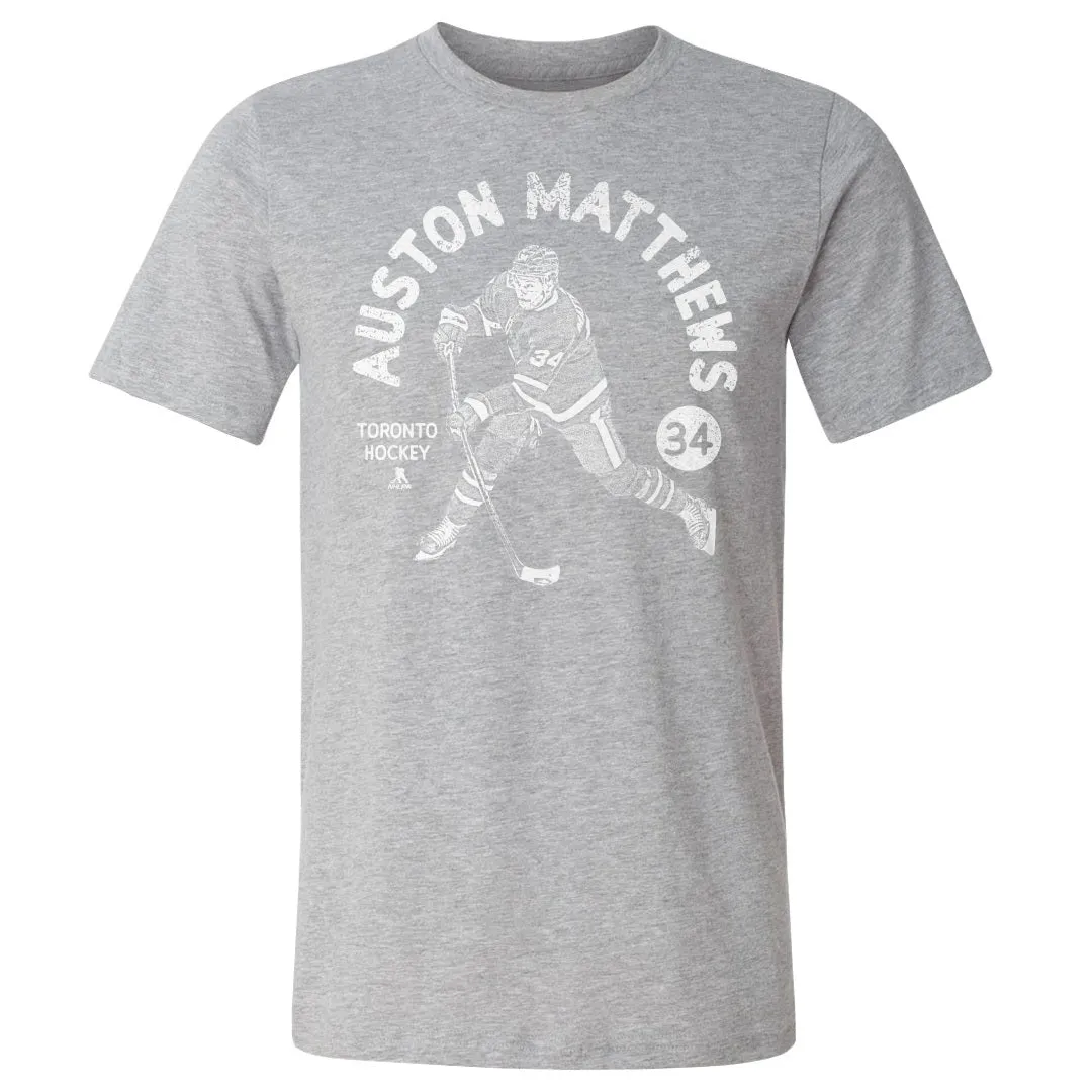 Auston Matthews Toronto Stamp WHT sold by 500 Level