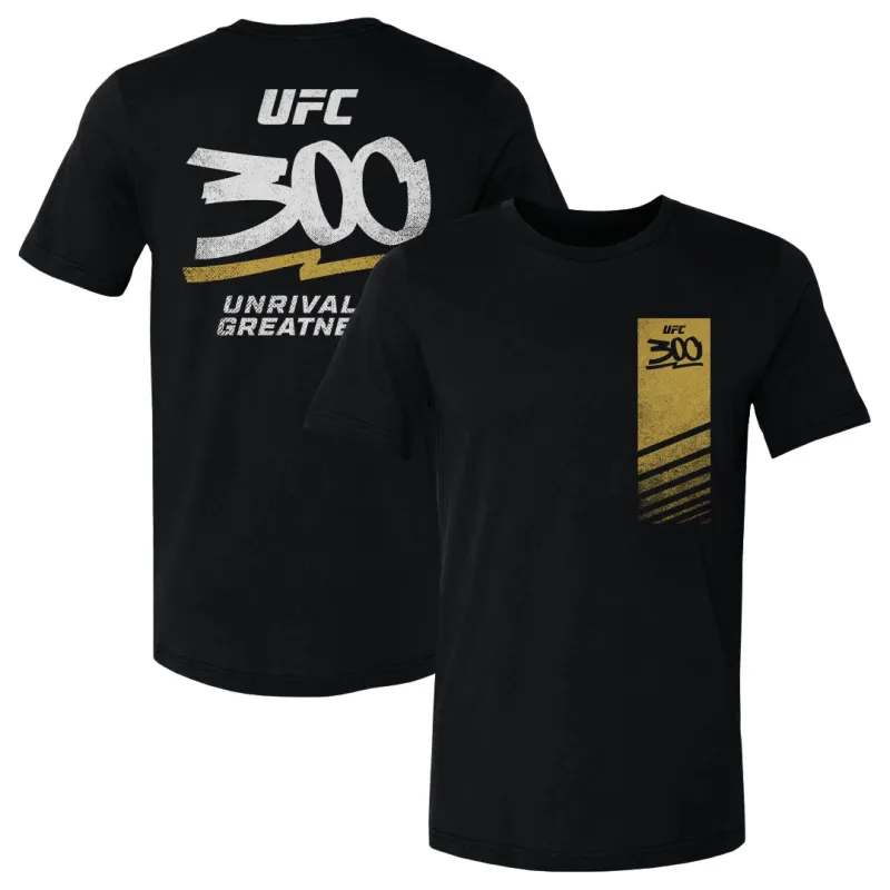 UFC 300 Label Front & Back WHT sold by 500 Level