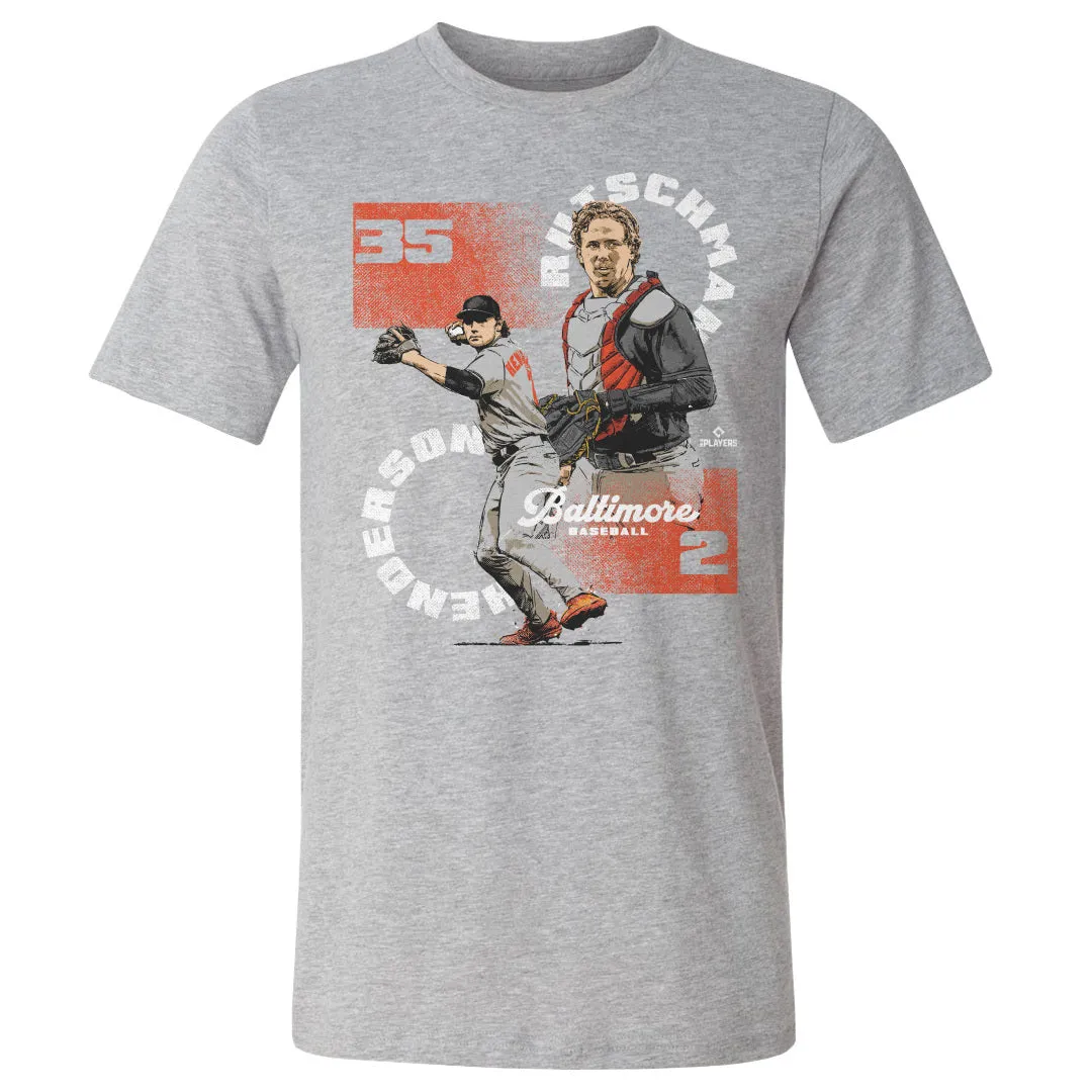 Adley Rutschman & Gunnar Henderson Baltimore Duo WHT sold by 500 Level