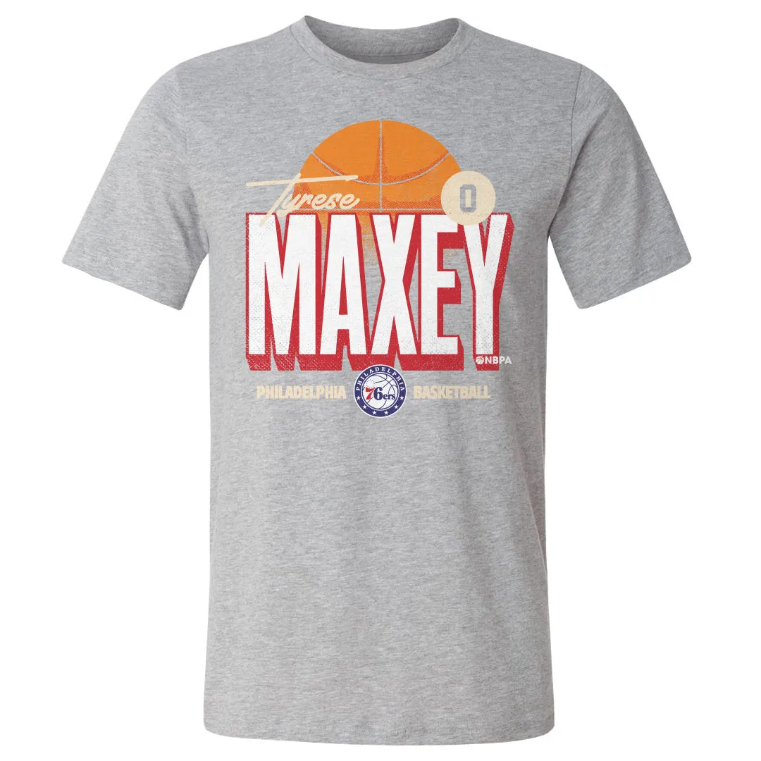 Tyrese Maxey Philadelphia 76ers Label WHT sold by 500 Level product image thumbnail 2