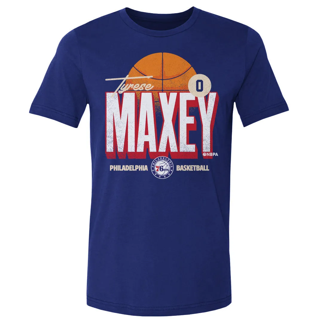 Tyrese Maxey Philadelphia 76ers Label WHT sold by 500 Level product image thumbnail 3