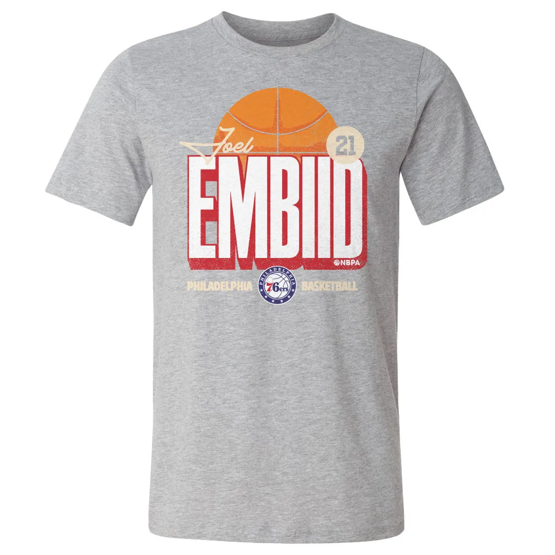 Joel Embiid Philadelphia 76ers Label WHT sold by 500 Level product image thumbnail 2