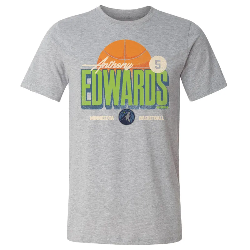Anthony Edwards Minnesota Timberwolves Label WHT sold by 500 Level
