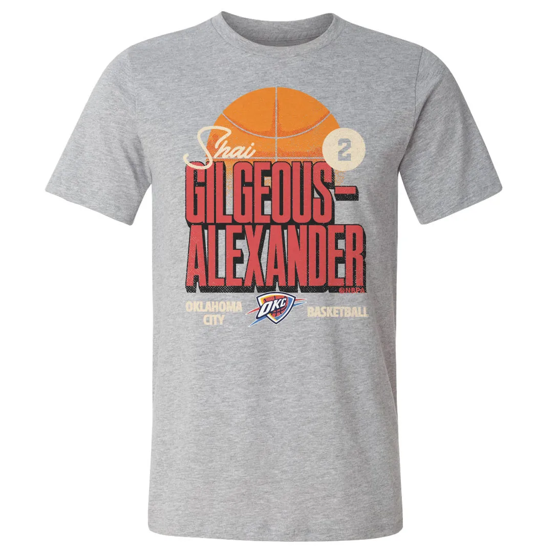 Shai Gilgeous-Alexander Oklahoma City Thunder Label WHT sold by 500 Level product image thumbnail 3