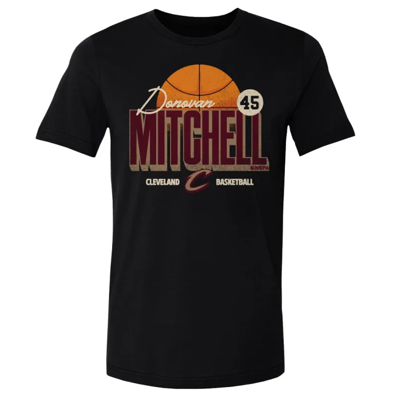 Donovan Mitchell Cleveland Cavaliers Label WHT sold by 500 Level