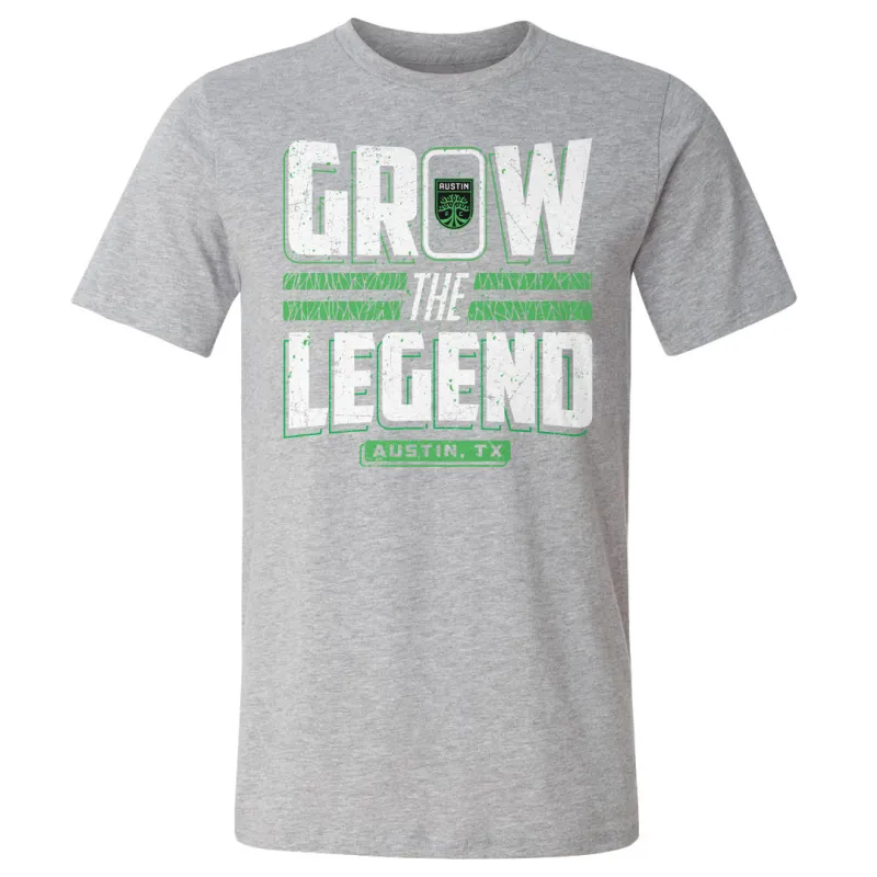 Austin FC Grow The Legend Grunge WHT sold by 500 Level