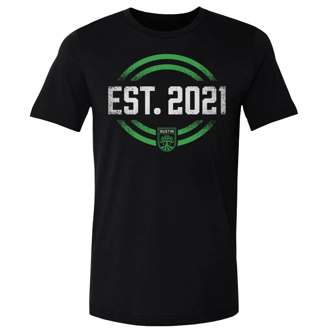 Austin FC Est. 2021 WHT sold by 500 Level