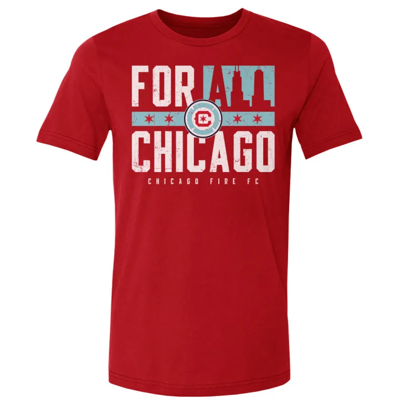 Chicago Fire FC For All Chicago WHT sold by 500 Level