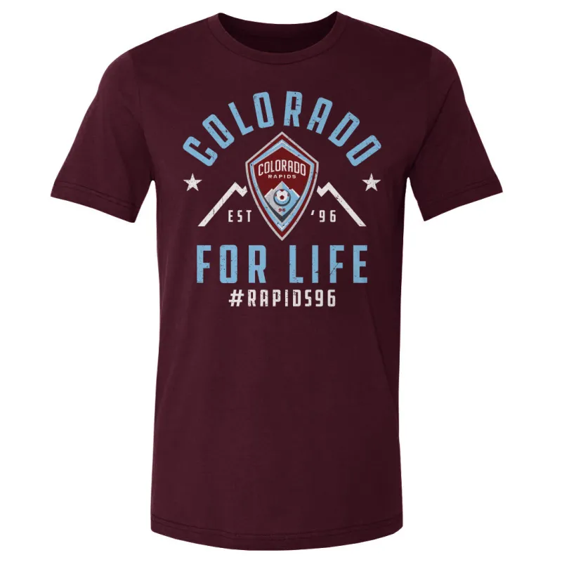 Colorado Rapids For Life WHT sold by 500 Level