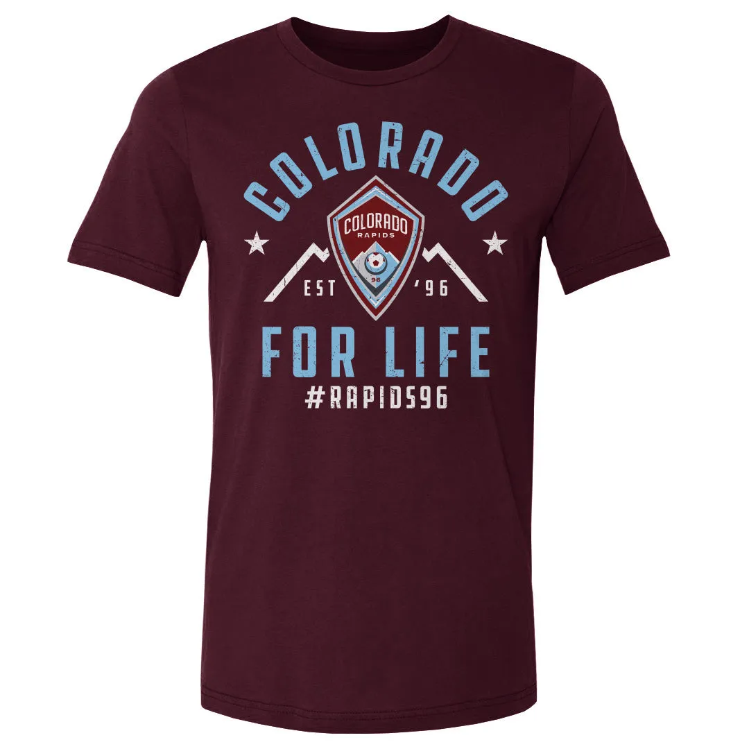 Colorado Rapids For Life WHT sold by 500 Level