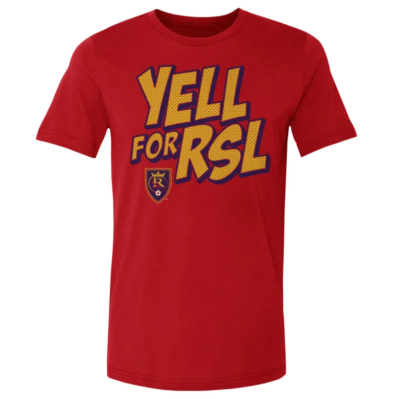 Real Salt Lake Yell For RSL WHT sold by 500 Level