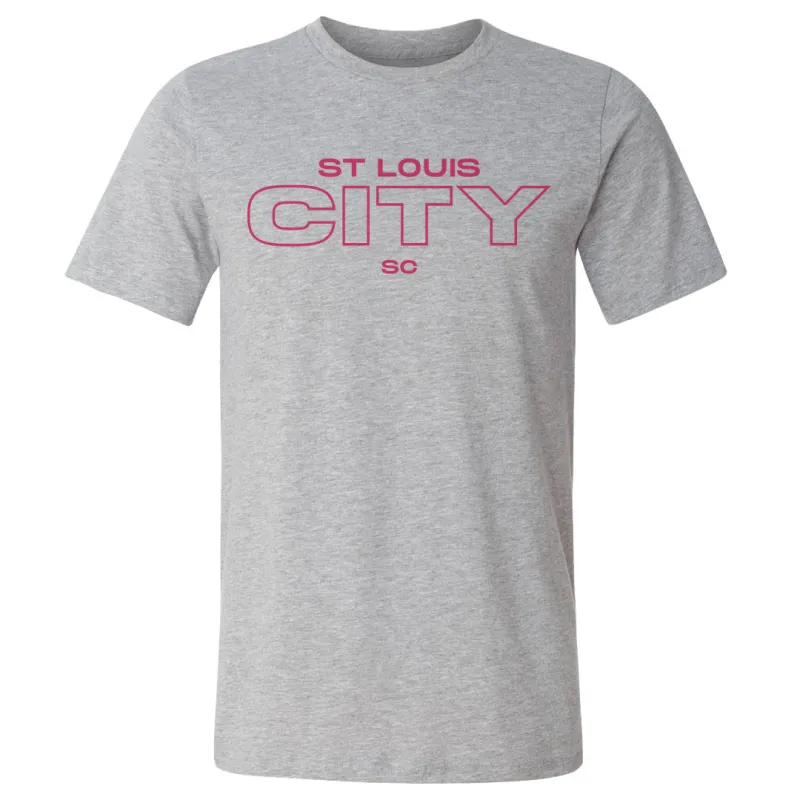 St. Louis City SC Wordmark Outline WHT sold by 500 Level